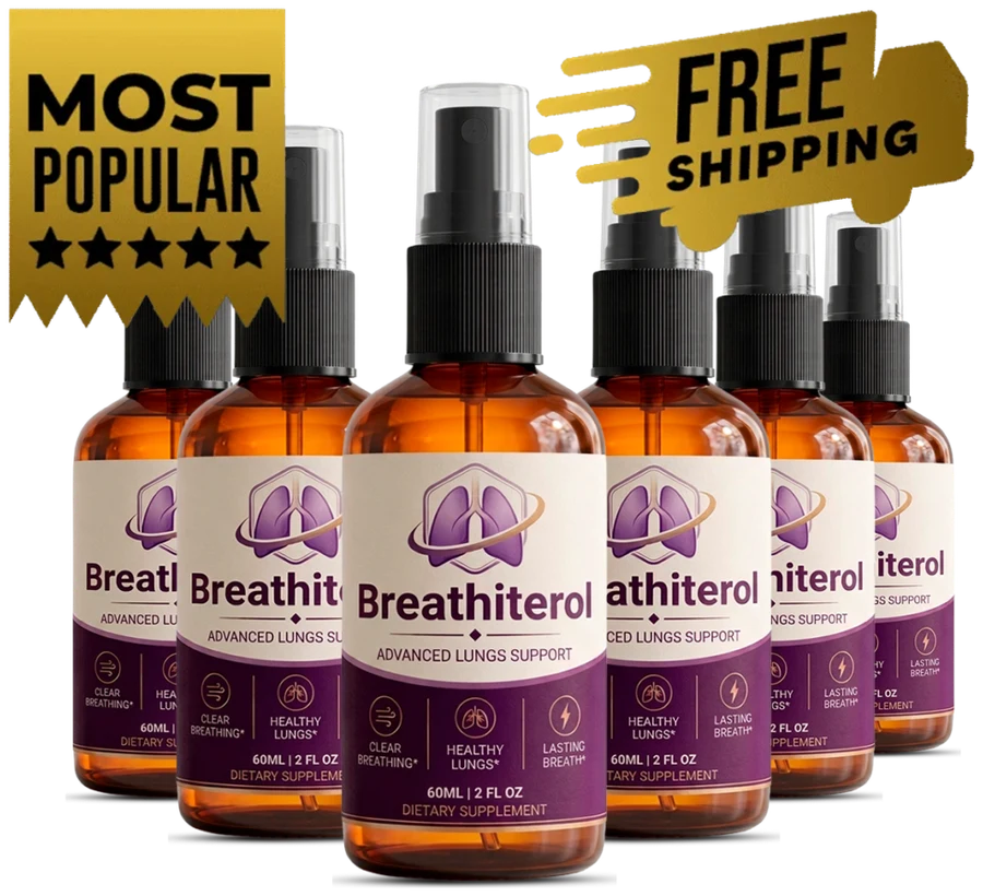 Breathiterol 6 Bottles package